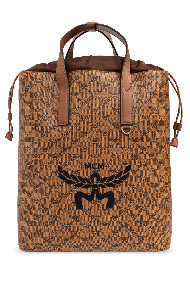 Brown Backpack with Visetos print MCM Vitkac Italy